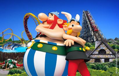 4 entrées pour le Parc Astérix, célèbre parc...