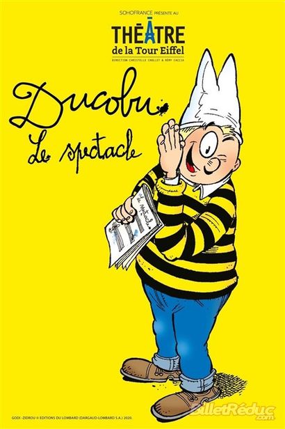 4 places « Ducobu le spectacle » au théâtre...