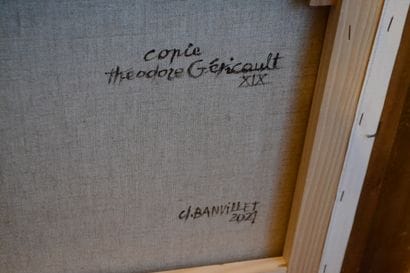 Tableau vendu encadré 