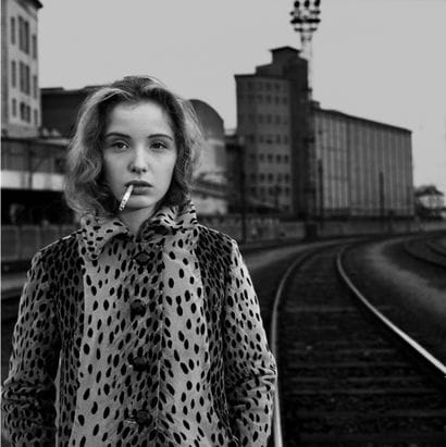 Julie Delpy 1989, photo de Stéphane Coutelle,...