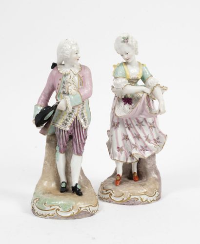 Dans le goût de Meissen
Couple in clothes...