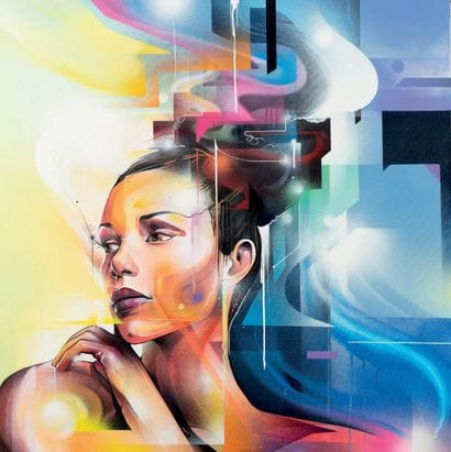 MR CENZ (XX-XXI)
Untitled, 2016. 
 Acrylic...
