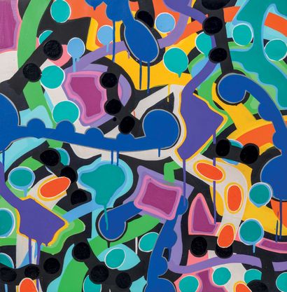 JONONE (Né en 1963)
Trojans war 4, 2004
Acrylic...