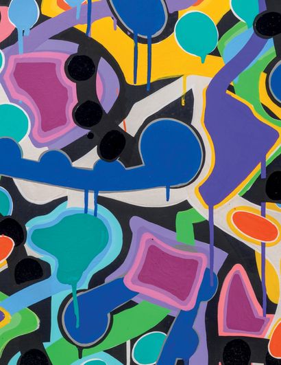 JONONE (Né en 1963)
Trojans war 4, 2004
Acrylic...