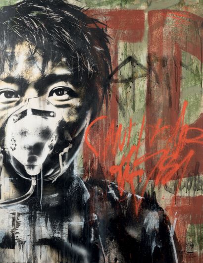EDDIE COLLA (né en 1969)
Can't breathe the...