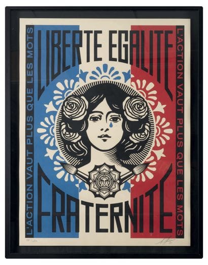 Shepard FAIREY (né en 1970)
The liberté,...