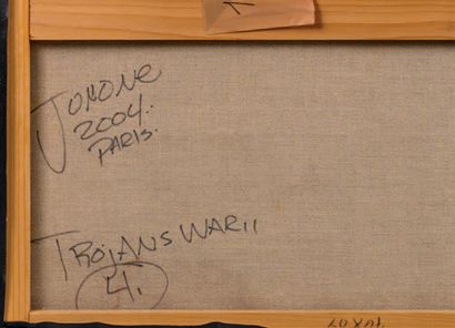 JONONE (Né en 1963)
Trojans war 4, 2004
Acrylic...