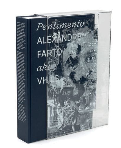 VHILS (né en 1977)
Pentimento, 2020. 
 Book...