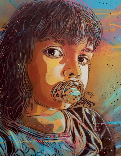 C215 (né en 1973)
Untitled (Nina), 2012....