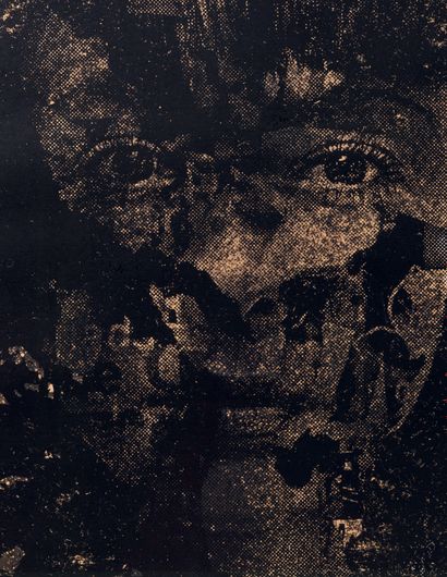 Vhils (né en 1987)
Oxymoron, 2020
Silkscreen,...