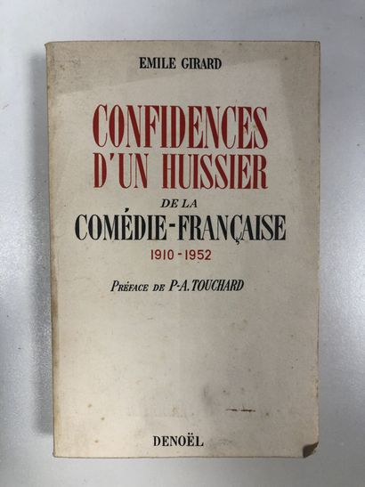Emile GIRARD
Confidences d'un huissier de...