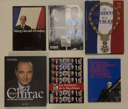 Lot including : 

- ERIC BRANCA 

The presidents...
