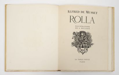 Alfred de MUSSET
Rolla.

La taille douce,...