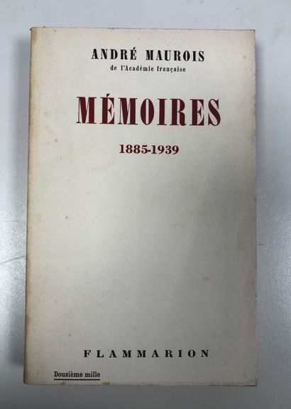 André MAUROIS
Mémoires (1885-1939).

Flammarion....