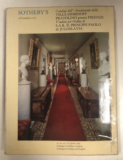 SOTHEBY'S
Catalogo dell Arredamento della...