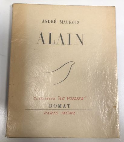 André MAUROIS
Alain.

Collection 