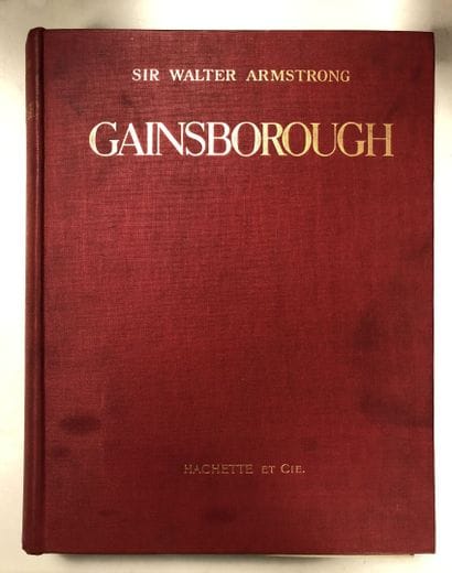 SIR WALTER AMSTRONG 
Gainsborough.

Hachette...