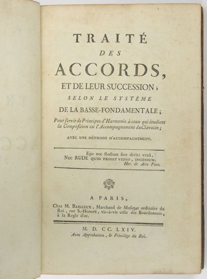 Treaty of chords and their succession, according...