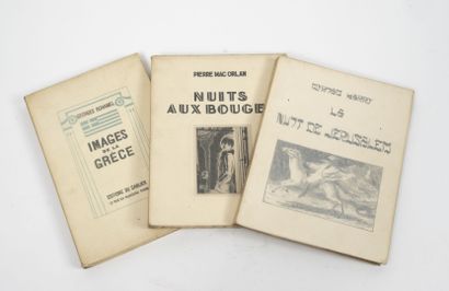 Trois livres, non collationnés : 
Lot of...