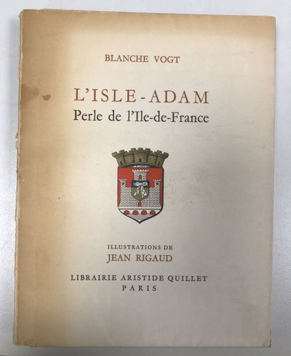Lot including :

- BLANCHE VOGT 

L'Isle-Adam,...