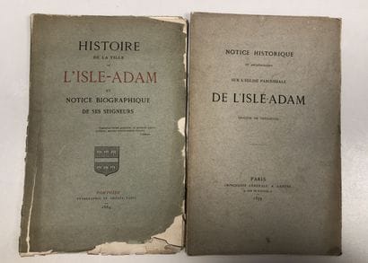 Lot including :

- BLANCHE VOGT 

L'Isle-Adam,...
