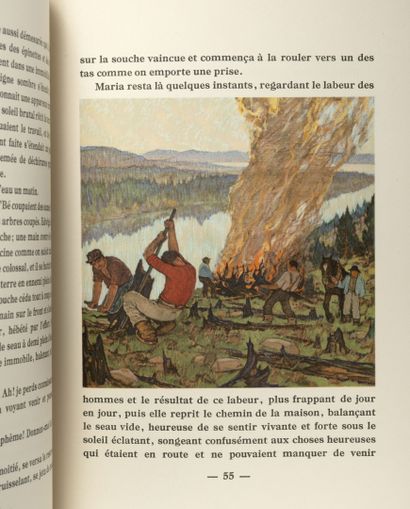 HÉMON Louis
Maria Chapdelaine. 

Paris, Ed....