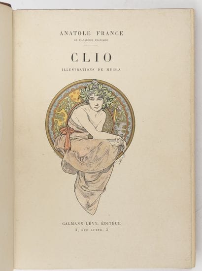 Anatole FRANCE
Clio. 

Calmann Lévy Éditeur....