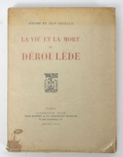 JÉRÔME ET JEAN THARAUD
The life and death...