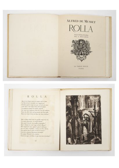 Alfred de MUSSET
Rolla.

La taille douce,...