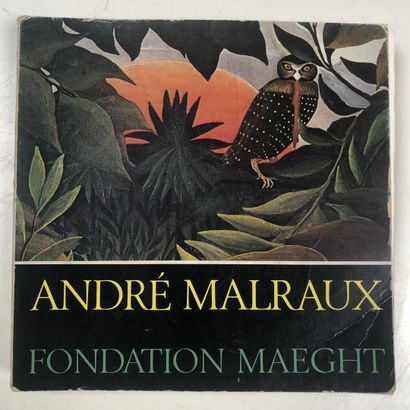André MALRAUX
Fondation Maeght.

Catalogue...