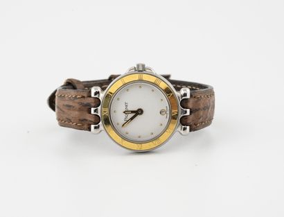 EMILE PEQUIGNET
Ladies' wristwatch in steel...