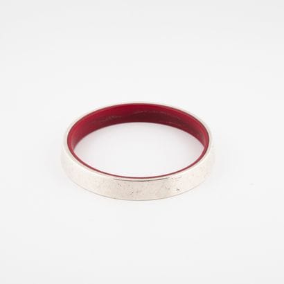 HERMES
Bracelet jonc asymétrique en argent...