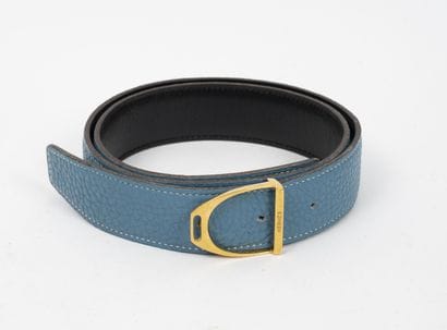HERMES Paris
Ceinture réversible en veau...