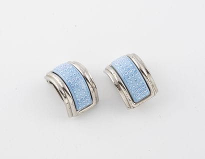 HERMES Paris
Paire de clips d'oreilles en...