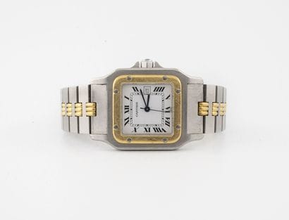 CARTIER, Santos
Montre bracelet d'homme en...