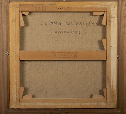 André Vignoles (1920-2017)
The pond of the...