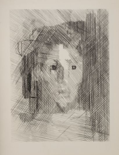 D'après Jacques VILLON (1875-1963)
Portrait...