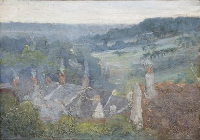 Ecole du début du XXème siècle
Landscape...