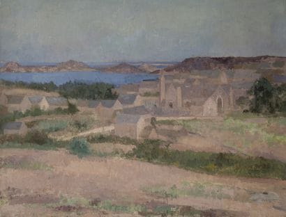 Attribué à Thérèse DÉBAINS (1907-1975)
Landscape....