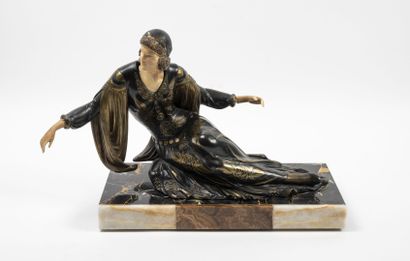 D'après Dominique Alonzo
Élégante assise....