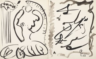MELMIY (XXème siècle)
Untitled.

Lot of thirteen...