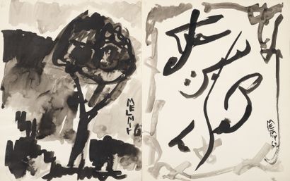 MELMIY (XXème siècle)
Untitled.

Lot of thirteen...