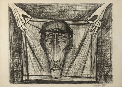 Bernard BUFFET (1928-1999)
Sainte-Face, 1953.

Drypoint.

Artist's...