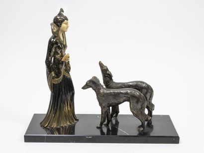 D'après Jean Joseph Adolphe GÉRARD (1873-1946)
Courtisane...