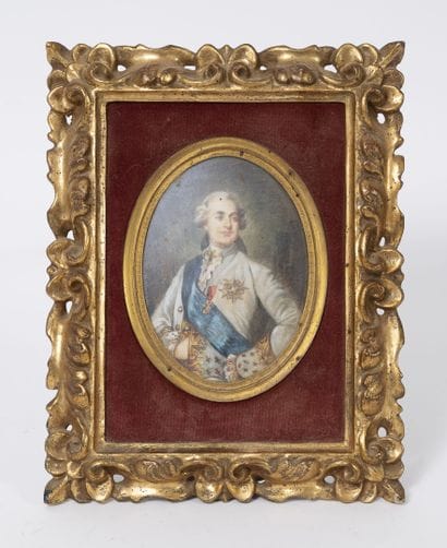 D'après Joseph Siffred DUPLESSIS (1725-1802)
Portrait...