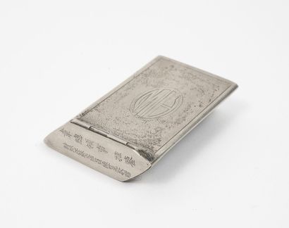 Etui à allumettes en argent ( min. 800 )...