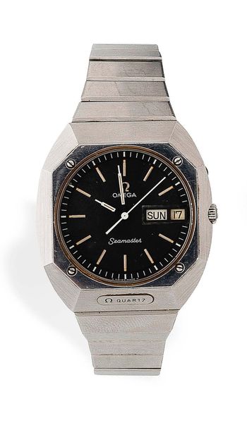 OMEGA
Seamaster
Men's wrist watch in brushed...