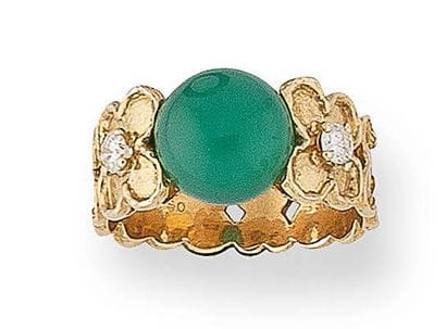 VAN CLEEF & ARPELS
Bague bandeau en or jaune...