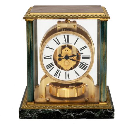 JAEGER-LECOULTRE
Atmos
Gilt brass cage clock,...