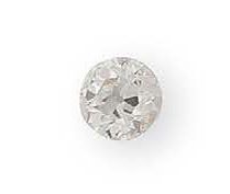 Diamond on paper, round cut old.
Weight :...